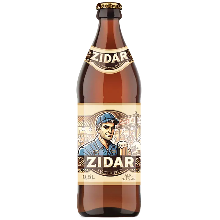 Zidar Pivo flasa